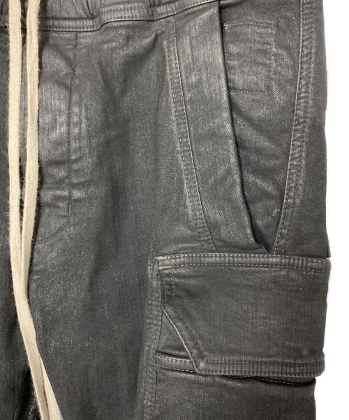 DRKSHDW（ダークシャドウ）DRKSHDW (ダークシャドウ) MASTODON CUT PANTS IN STRETCH DENIM  ブラック サイズ:SIZE Mの古着・服飾アイテム