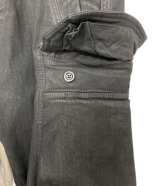 DRKSHDW（ダークシャドウ）DRKSHDW (ダークシャドウ) MASTODON CUT PANTS IN STRETCH DENIM  ブラック サイズ:SIZE Mの古着・服飾アイテム