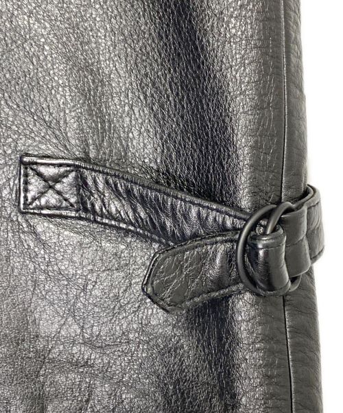 SUPREME（シュプリーム）SUPREME (シュプリーム) Leather Utility Vest ブラック サイズ:Mの古着・服飾アイテム