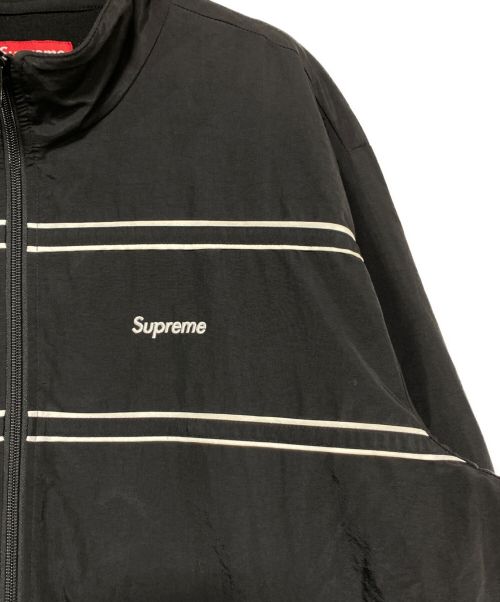 SUPREME（シュプリーム）SUPREME (シュプリーム) Piping Track Jacket ブラック サイズ:Lの古着・服飾アイテム