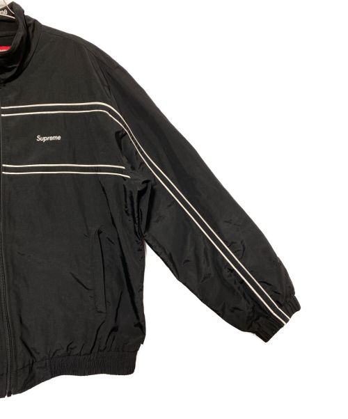 SUPREME（シュプリーム）SUPREME (シュプリーム) Piping Track Jacket ブラック サイズ:Lの古着・服飾アイテム