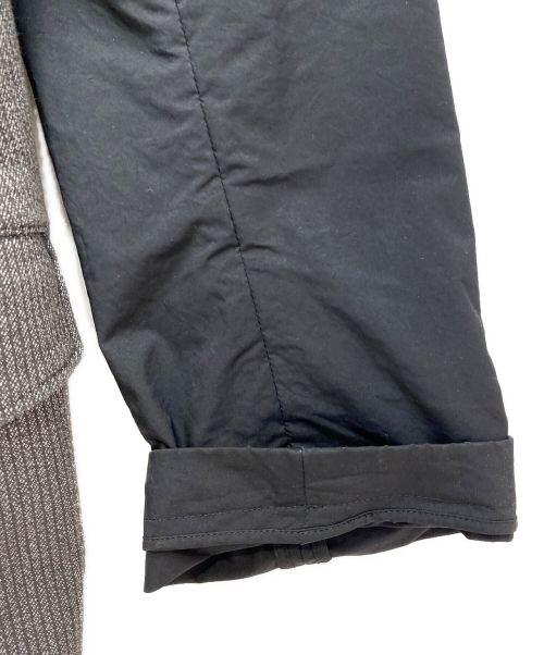 Yohji Yamamoto pour homme（ヨウジヤマモト プールオム）Yohji Yamamoto pour homme (ヨウジヤマモト プールオム) ドッキングジャケット グレー×ブラック サイズ:4の古着・服飾アイテム
