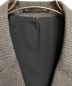 中古・古着 Yohji Yamamoto pour homme (ヨウジヤマモト プールオム) ドッキングジャケット グレー×ブラック サイズ:4：32000円