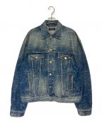 BALENCIAGAバレンシアガ）の古着「LARGE FIT JACKET」｜インディゴ