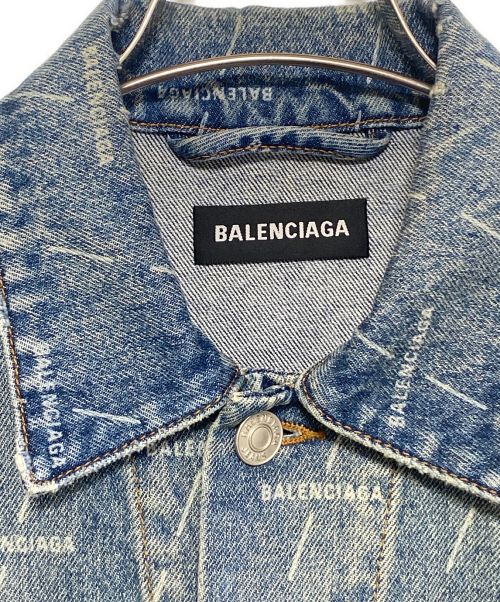BALENCIAGA（バレンシアガ）BALENCIAGA (バレンシアガ) LARGE FIT JACKET インディゴ サイズ:SIZE 44の古着・服飾アイテム