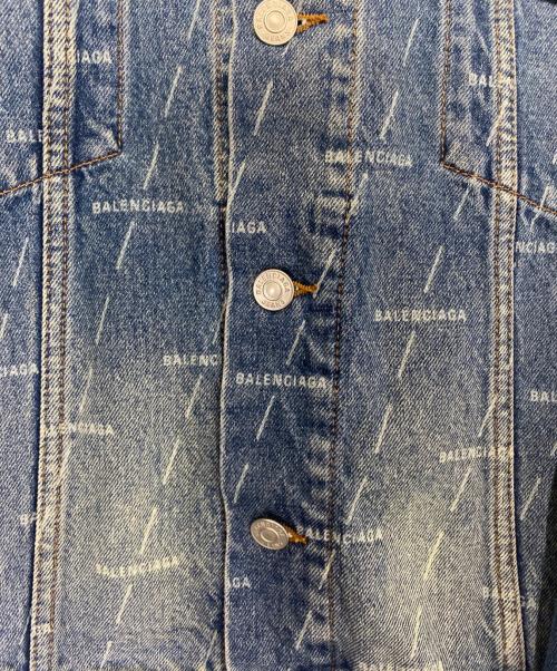BALENCIAGA（バレンシアガ）BALENCIAGA (バレンシアガ) LARGE FIT JACKET インディゴ サイズ:SIZE 44の古着・服飾アイテム