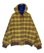 SUPREMEシュプリーム）の古着「Wool Hooded Work Jacket」｜イエロー