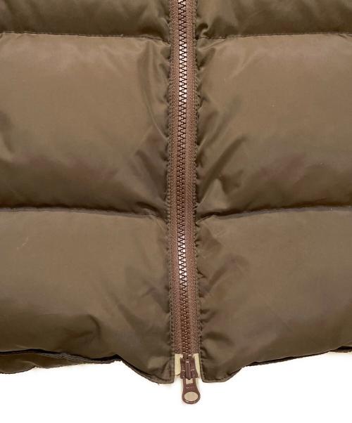 UNDERCOVER（アンダーカバー）UNDERCOVER (アンダーカバー) 05AW Arts&Crafts期 LEATHER SLEEVE DOWN JACKET/Archive ブラウン サイズ:2の古着・服飾アイテム