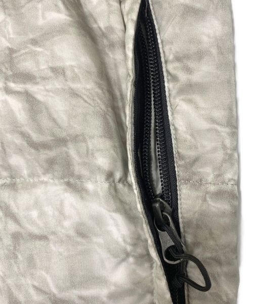 SUPREME（シュプリーム）SUPREME (シュプリーム) THE NORTH FACE (ザ ノース フェイス) Paper Print Nuptse Pants グレー サイズ:Sの古着・服飾アイテム