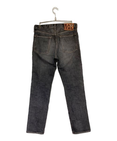 KAPITAL（キャピタル）KAPITAL (キャピタル) 5P モンキーCISCO スタッズデニムパンツ グレー サイズ:30の古着・服飾アイテム