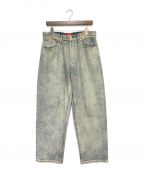 SUPREMEシュプリーム）の古着「Dirty Indigo Baggy Jean」｜インディゴ