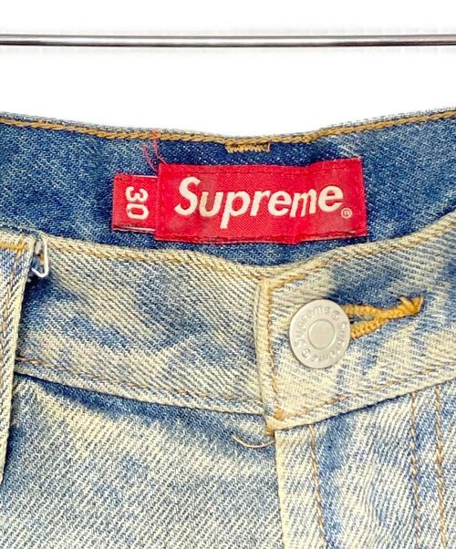 SUPREME（シュプリーム）SUPREME (シュプリーム) Dirty Indigo Baggy Jean インディゴ サイズ:30の古着・服飾アイテム