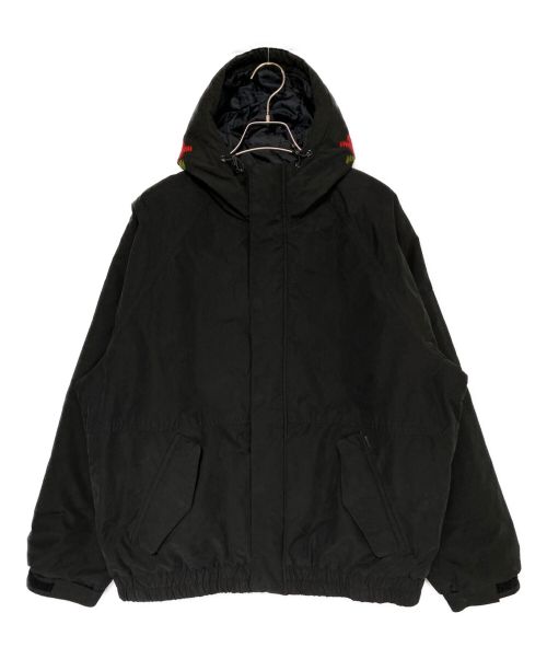 SUPREME（シュプリーム）SUPREME (シュプリーム) Needlepoint Hooded Jacket ブラック サイズ:Sの古着・服飾アイテム