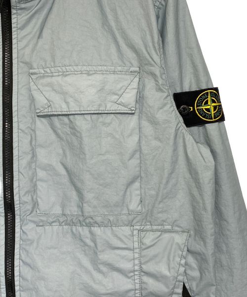 STONE ISLAND（ストーンアイランド）STONE ISLAND (ストーンアイランド) ジップアップジャケット ミントグリーン サイズ:Lの古着・服飾アイテム