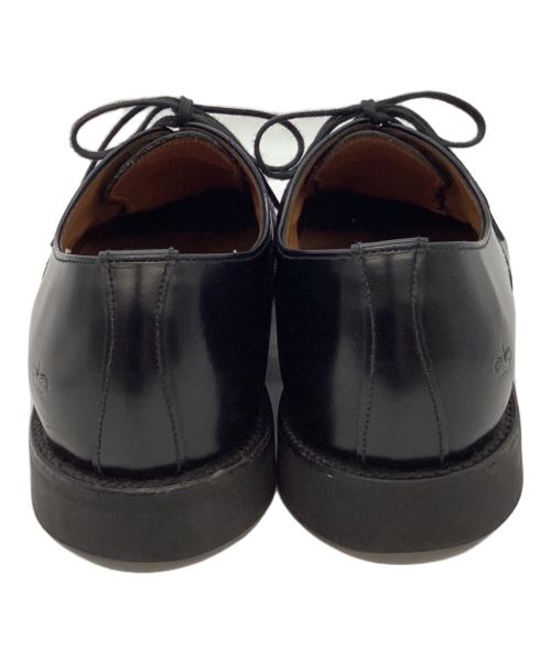 SANDERS（サンダース）SANDERS (サンダース) プレーントゥシューズ ブラック サイズ:8.1/2の古着・服飾アイテム