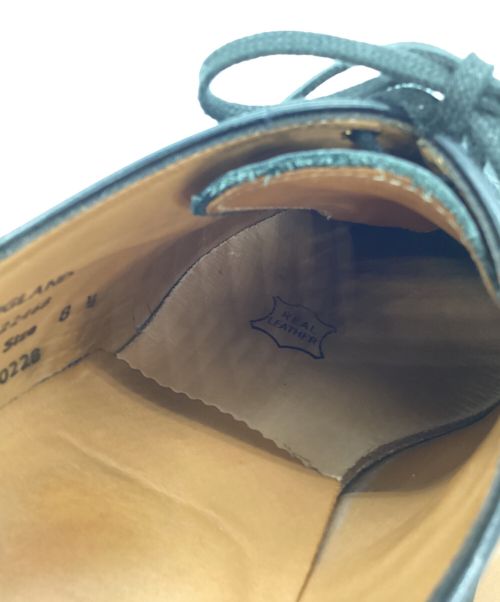 SANDERS（サンダース）SANDERS (サンダース) プレーントゥシューズ ブラック サイズ:8.1/2の古着・服飾アイテム