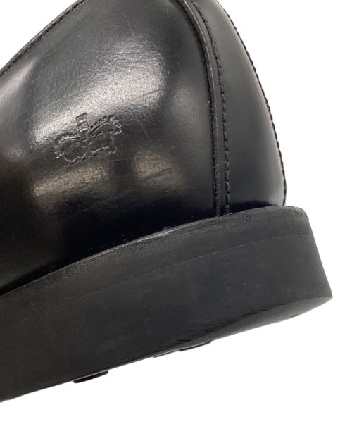 SANDERS（サンダース）SANDERS (サンダース) プレーントゥシューズ ブラック サイズ:8.1/2の古着・服飾アイテム