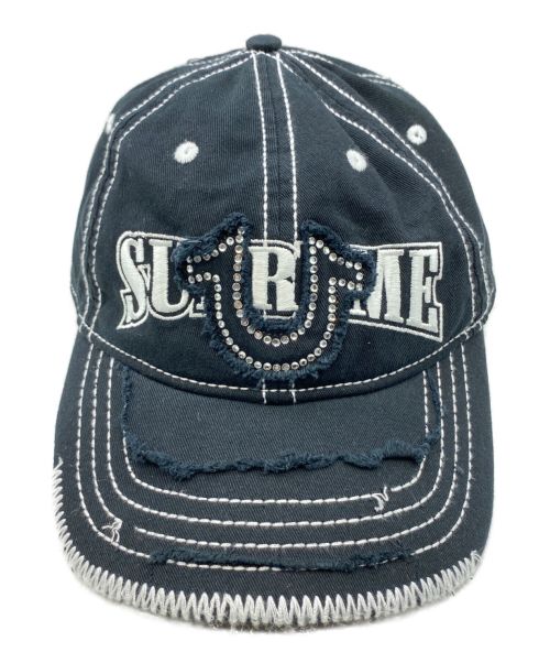 SUPREME（シュプリーム）SUPREME (シュプリーム) TRUE RELIGION (トゥルー レリジョン) 6パネル キャップ ブラック サイズ:-の古着・服飾アイテム