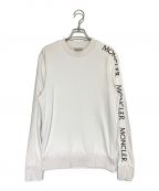 MONCLERモンクレール）の古着「MAGLIA/スウェット」｜ホワイト