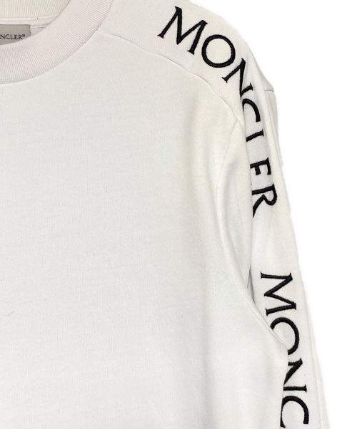 MONCLER（モンクレール）MONCLER (モンクレール) MAGLIA/スウェット ホワイト サイズ:Mの古着・服飾アイテム
