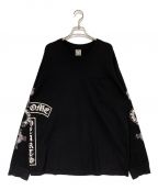 CHROME HEARTSクロムハーツ）の古着「ロングスリーブTシャツ」｜ブラック
