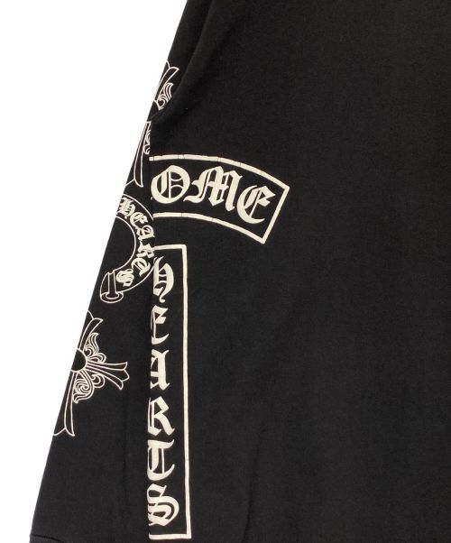 CHROME HEARTS（クロムハーツ）CHROME HEARTS (クロムハーツ) ロングスリーブTシャツ ブラック サイズ:XLの古着・服飾アイテム
