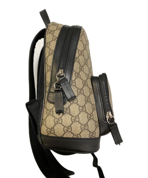 GUCCI（グッチ）GUCCI (グッチ) GGスプリームキャンバススモール ベージュ×ブラック サイズ:-の古着・服飾アイテム