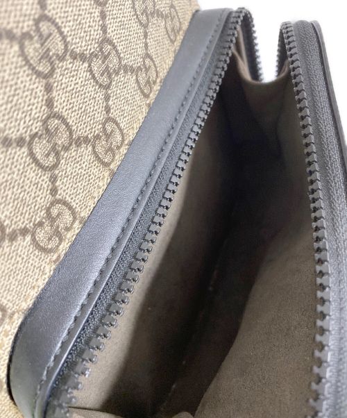 GUCCI（グッチ）GUCCI (グッチ) GGスプリームキャンバススモール ベージュ×ブラック サイズ:-の古着・服飾アイテム