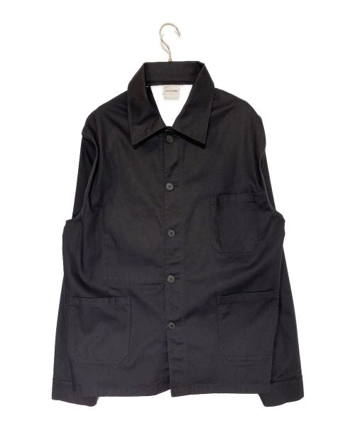VETEMENTS（ヴェトモン）VETEMENTS (ヴェトモン) ワークシャツ ブラック サイズ:Sの古着・服飾アイテム