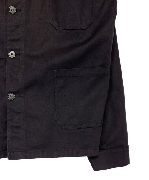 VETEMENTS（ヴェトモン）VETEMENTS (ヴェトモン) ワークシャツ ブラック サイズ:Sの古着・服飾アイテム