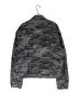 BALENCIAGA (バレンシアガ) LARGE CAMO PRINT DENIM JACKET グレー サイズ:44：64800円