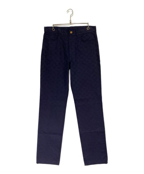 LOUIS VUITTON（ルイ ヴィトン）LOUIS VUITTON (ルイ ヴィトン) モノグラムパンツ ネイビー サイズ:32の古着・服飾アイテム