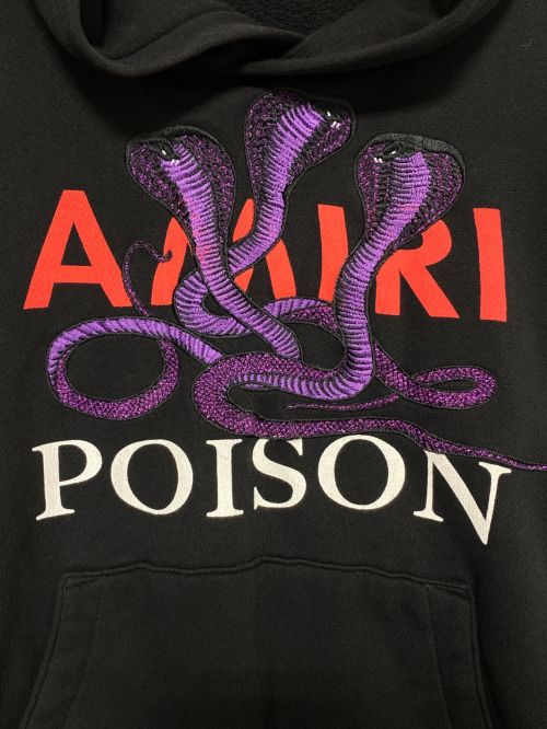 AMIRI（アミリ）AMIRI (アミリ) Poison Sweat Shirt ブラック サイズ:Sの古着・服飾アイテム