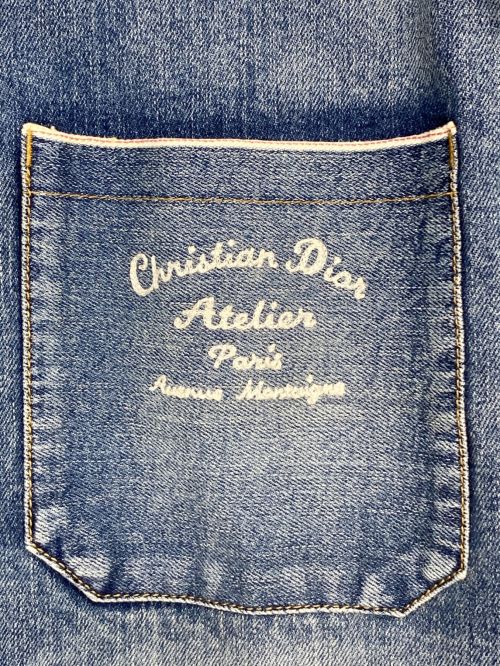 Dior（ディオール）Dior (ディオール) ATELIER チェーンステッチ デニムジャケット インディゴ サイズ:50の古着・服飾アイテム