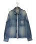 Dior (ディオール) ATELIER チェーンステッチ デニムジャケット インディゴ サイズ:50：118000円