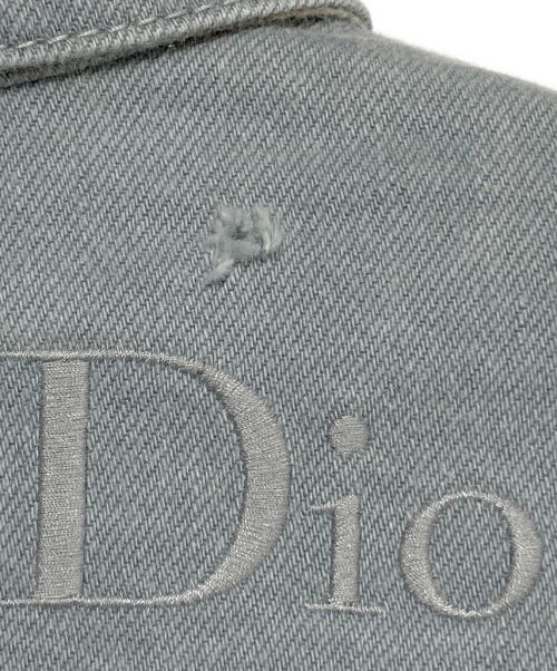 Dior（ディオール）Dior (ディオール)  COUTURE リバーシブルシャツ スカイブルー サイズ:38の古着・服飾アイテム