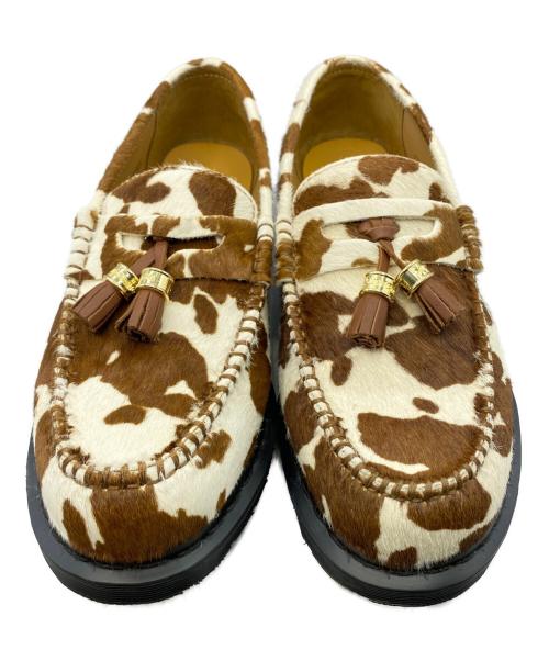 SUPREME（シュプリーム）SUPREME (シュプリーム) Dr.Martens (ドクターマーチン) Penton Tassel Loafer ブラウン×ホワイト サイズ:10の古着・服飾アイテム