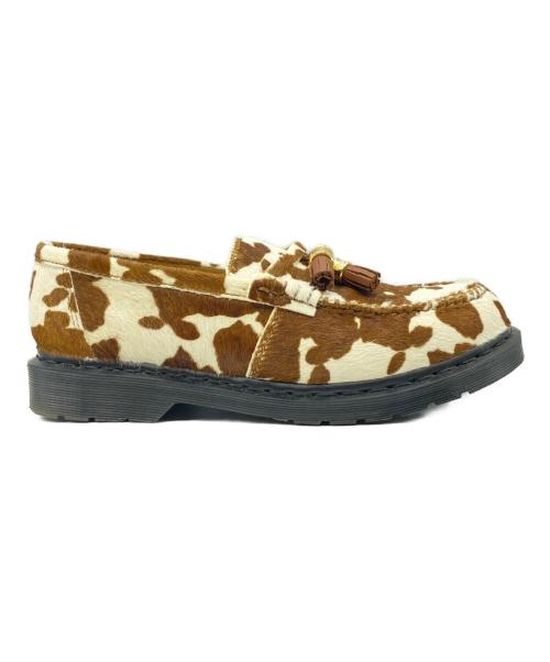 SUPREME（シュプリーム）SUPREME (シュプリーム) Dr.Martens (ドクターマーチン) Penton Tassel Loafer ブラウン×ホワイト サイズ:10の古着・服飾アイテム