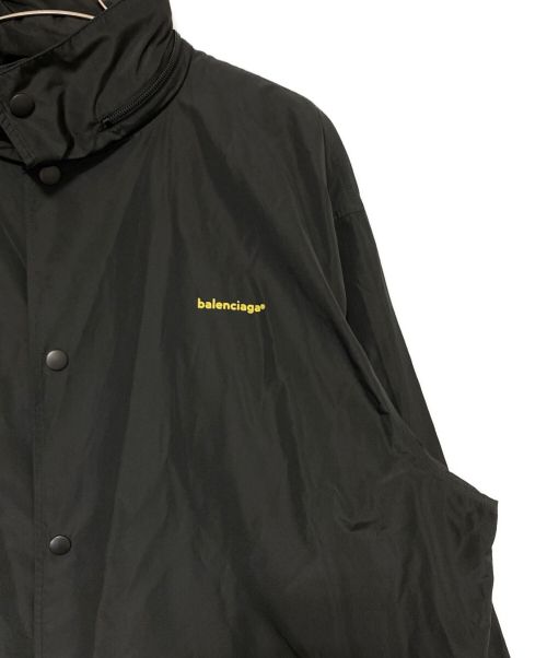 BALENCIAGA（バレンシアガ）BALENCIAGA (バレンシアガ) オーバーサイズナイロンジャケット ブラック サイズ:46の古着・服飾アイテム