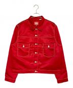 KENZO×LEVI'Sケンゾー×リーバイス）の古着「TYPE II トラッカー ジャケット」｜レッド