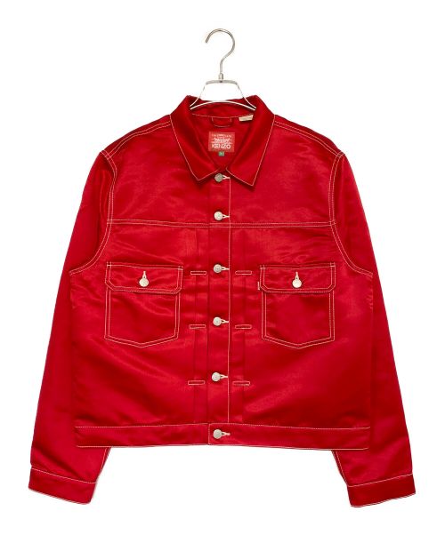 KENZO（ケンゾー）KENZO (ケンゾー) LEVI'S (リーバイス) TYPE II トラッカー ジャケット レッド サイズ:Mの古着・服飾アイテム