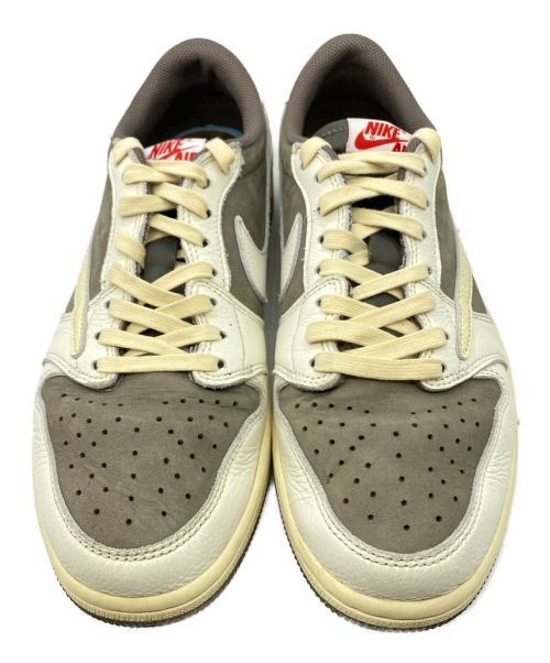 NIKE（ナイキ）NIKE (ナイキ) Travis Scott (トラヴィス スコット) AIR JORDAN1 LOW OG SP ベージュ サイズ:27.5cm(US 9.5)の古着・服飾アイテム