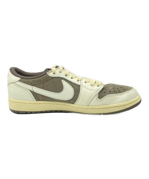 NIKE（ナイキ）NIKE (ナイキ) Travis Scott (トラヴィス スコット) AIR JORDAN1 LOW OG SP ベージュ サイズ:27.5cm(US 9.5)の古着・服飾アイテム