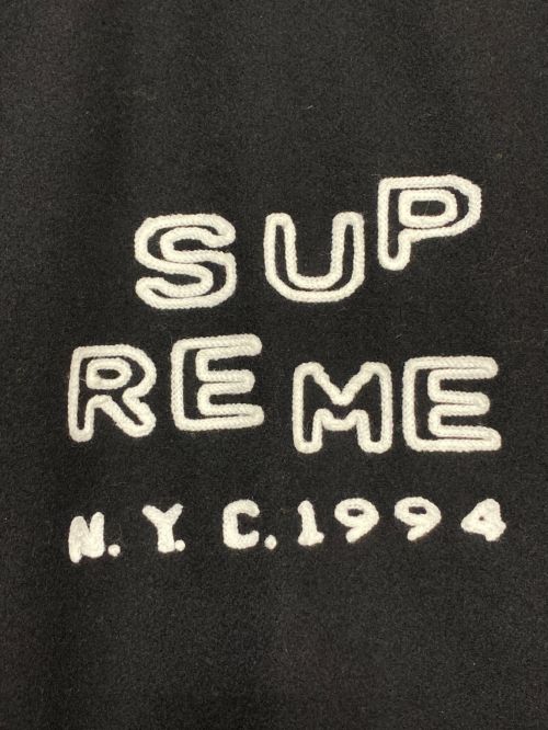SUPREME（シュプリーム）SUPREME (シュプリーム) Tourist Varsity Jacket ブラック サイズ:Lの古着・服飾アイテム