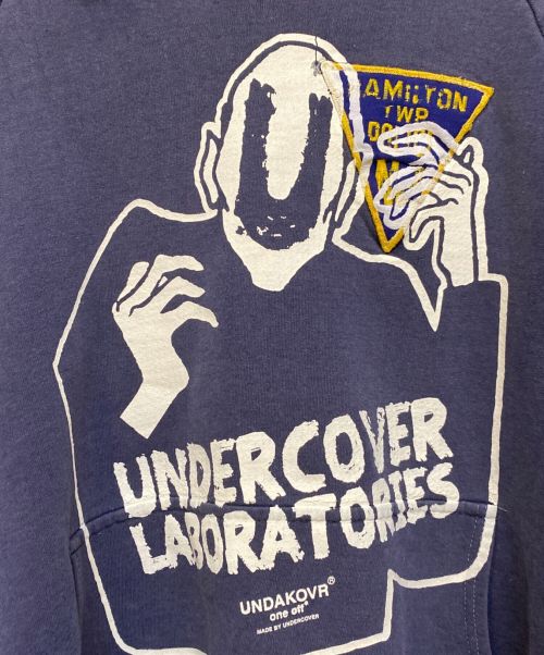 UNDERCOVER（アンダーカバー）UNDERCOVER (アンダーカバー) UNDAKOVR ONE OFF 再構築パーカー/Archive ネイビー サイズ:-の古着・服飾アイテム