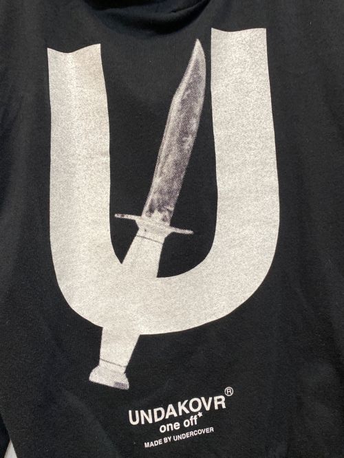 UNDERCOVER（アンダーカバー）UNDERCOVER (アンダーカバー) 15SS UNDAKOVR ONE OFF ジャックナイフ プリント ジップパーカー/Archive ブラック サイズ:-の古着・服飾アイテム