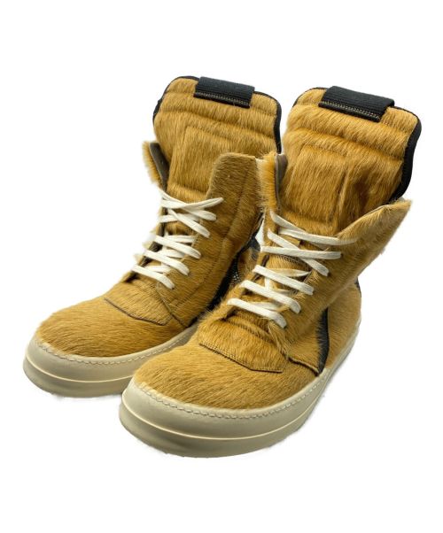 RICK OWENS（リックオウエンス）RICK OWENS (リック オウエンス) GEOBASKET ブラウン サイズ:39の古着・服飾アイテム