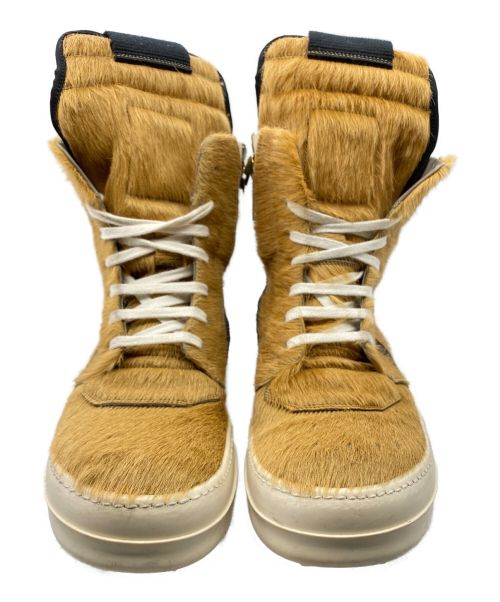 RICK OWENS（リックオウエンス）RICK OWENS (リック オウエンス) GEOBASKET ブラウン サイズ:39の古着・服飾アイテム