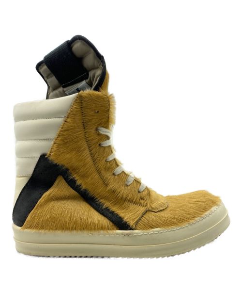RICK OWENS（リックオウエンス）RICK OWENS (リック オウエンス) GEOBASKET ブラウン サイズ:39の古着・服飾アイテム