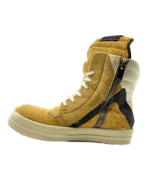 RICK OWENS（リックオウエンス）RICK OWENS (リック オウエンス) GEOBASKET ブラウン サイズ:39の古着・服飾アイテム